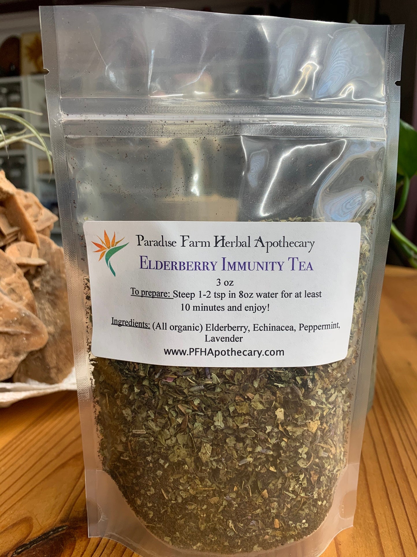 Elderberry Immune Support Tea | Herbal Tea | Organic | Immune Boosting | Colds | Flu