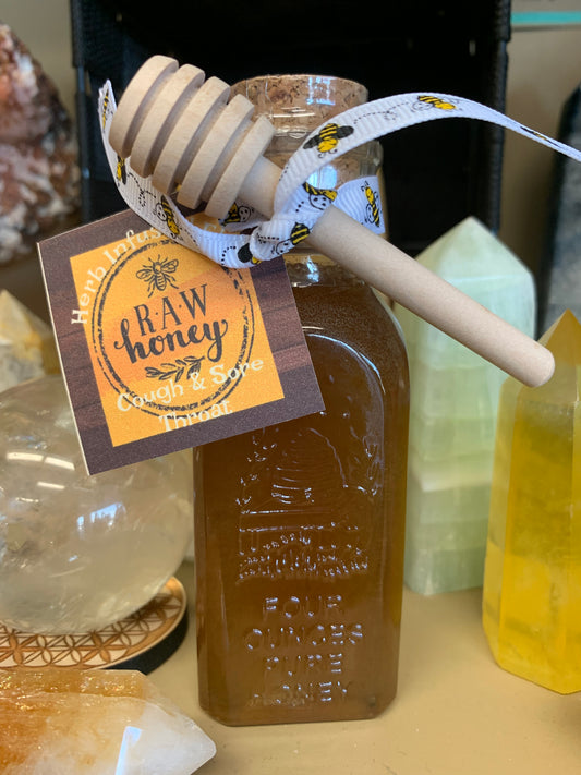 Herb Infused Honey ~ Cough & Sore Throat
