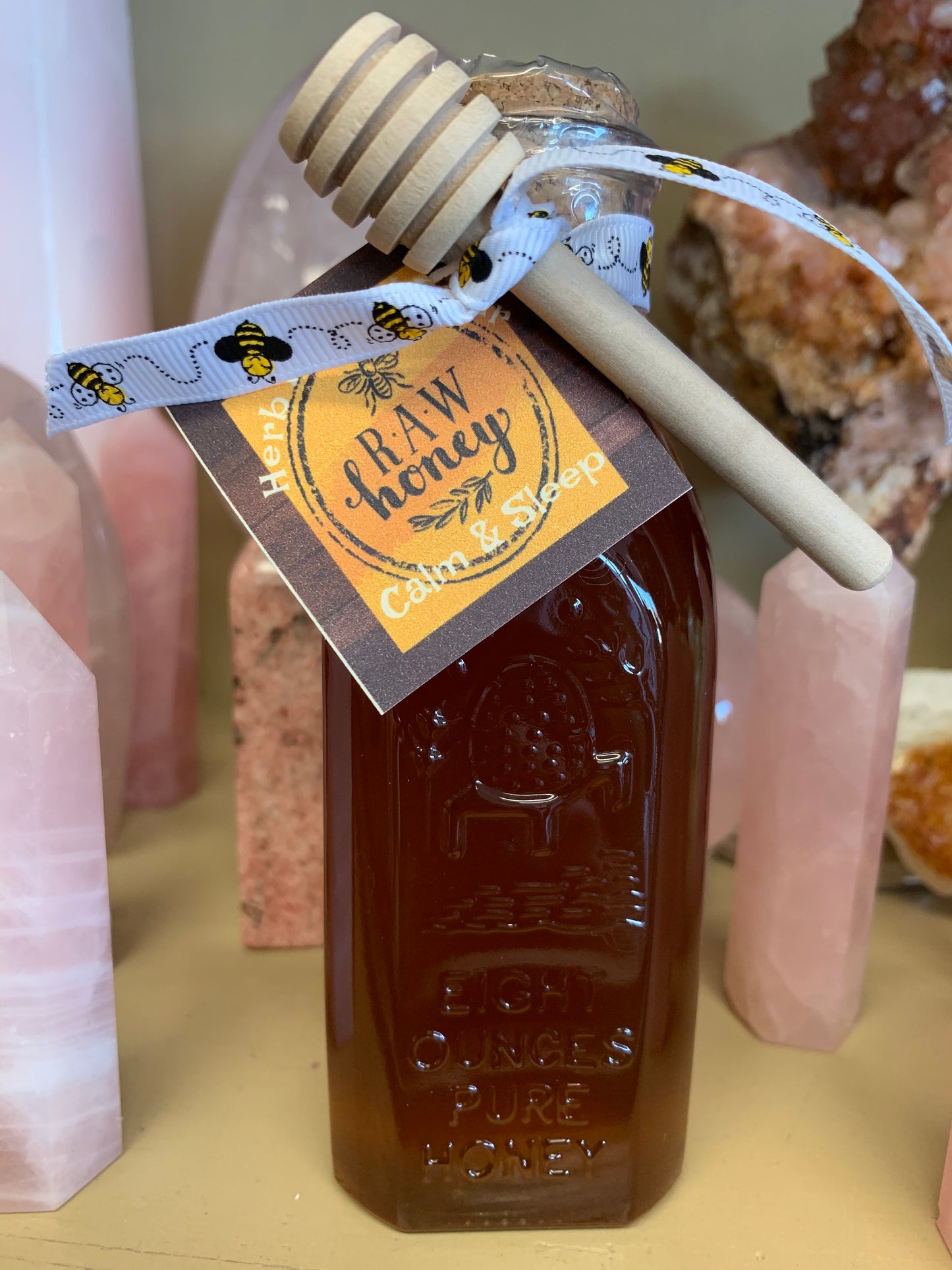Herb Infused Honey ~ Calm & Sleep
