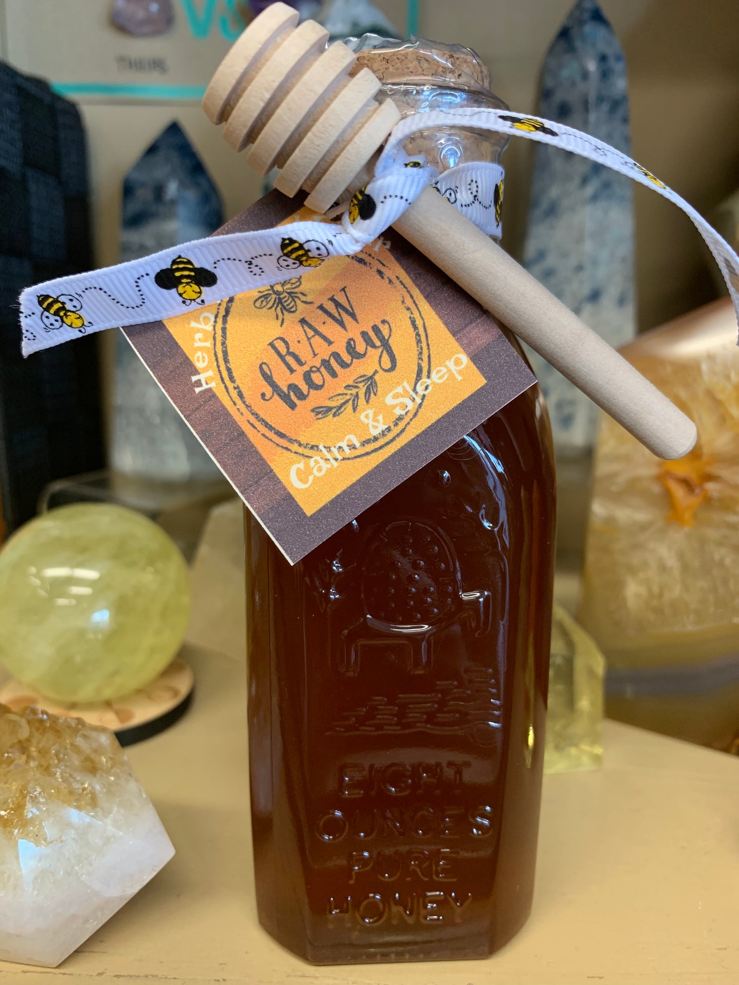 Herb Infused Honey ~ Calm & Sleep