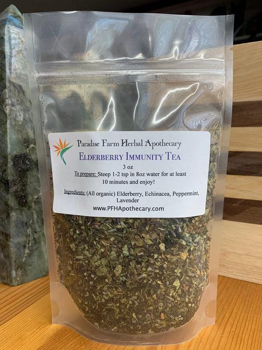 Elderberry Immune Support Tea | Herbal Tea | Organic | Immune Boosting | Colds | Flu