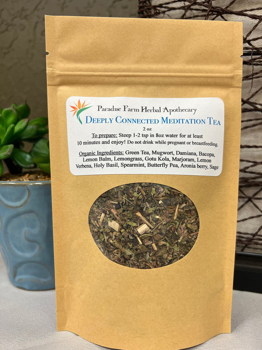 Deeply Connected Meditation Tea | Organic | Energy Work